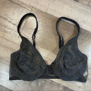 Vintage Victoria’s Secret Black Lace Bra 34C